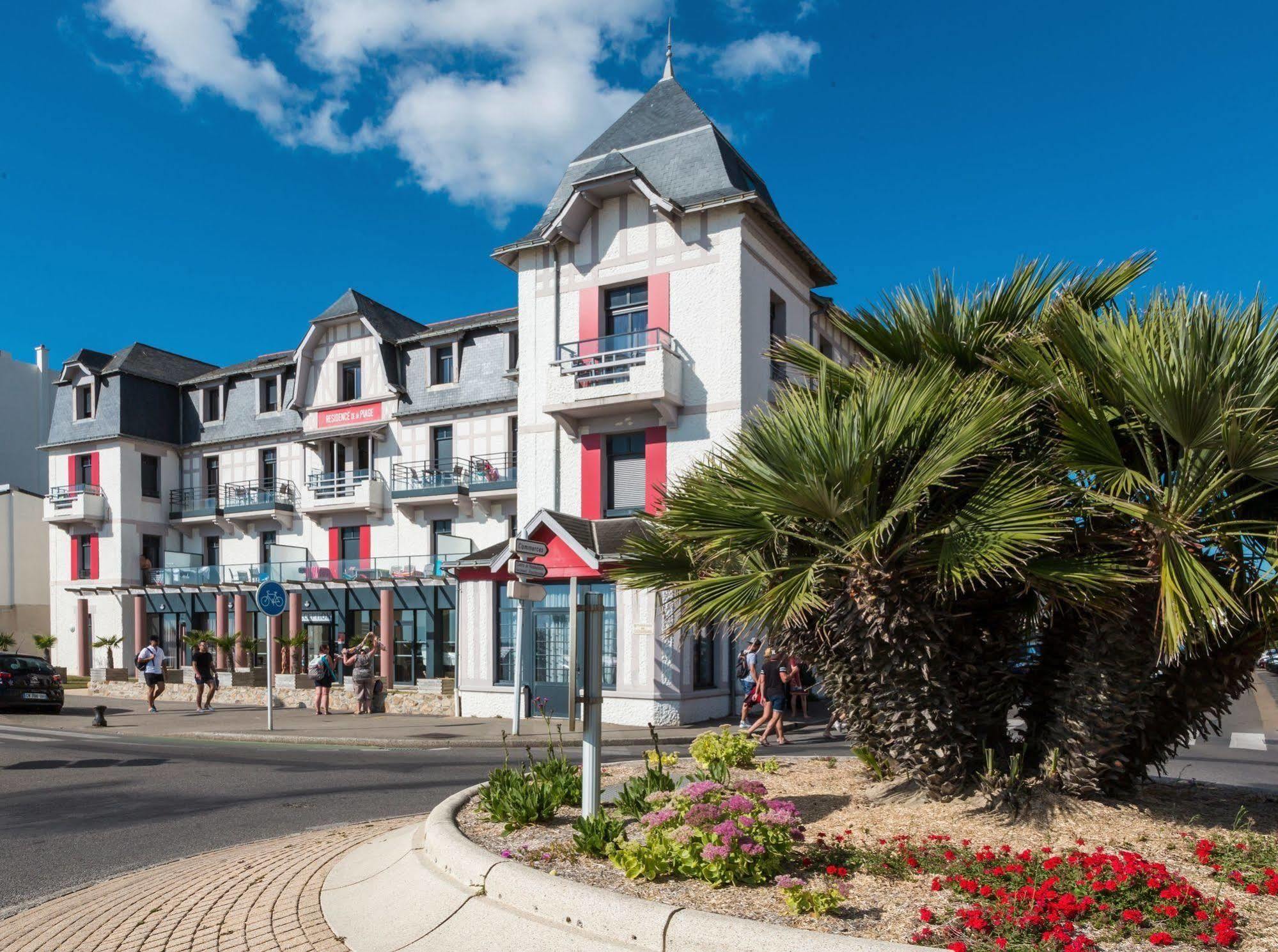Résidence Prestige Odalys De La Plage Pornichet Eksteriør billede
